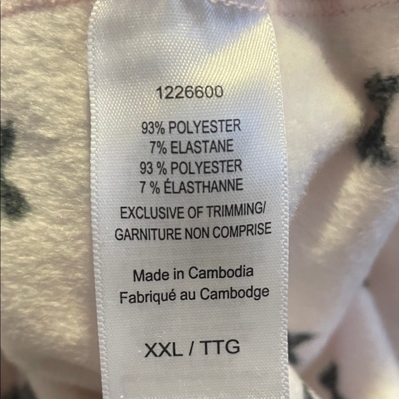 Kate Spade Pink and Black Bow Pattern Sweatshirt - Picture 6 of 7